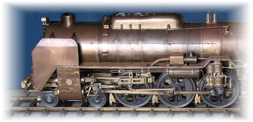 蒸気機関車模型　C622   1/42